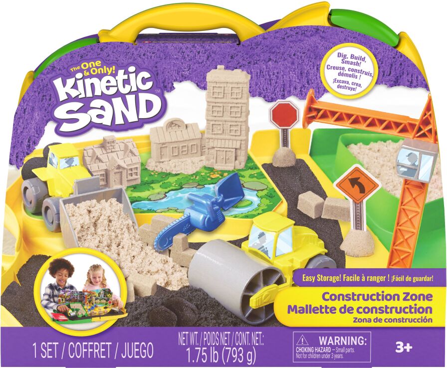 Kinetic Sand Σετ Εργοτάξιο Κατασκευών (6075775) (0)