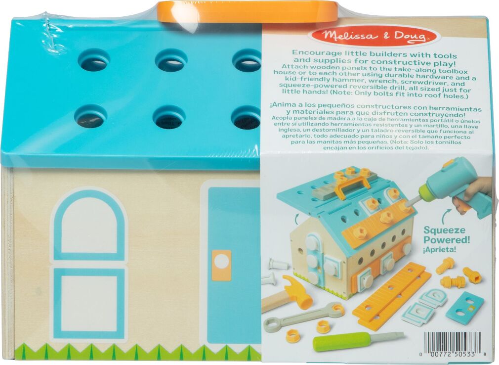 Melissa & Doug Εργαλειοθήκη Build A House (6076873) (9)