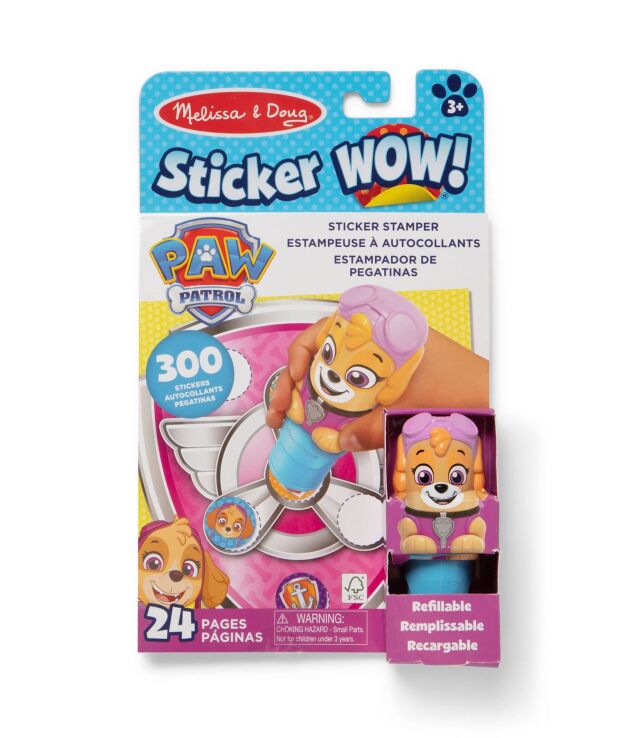 Melissa & Doug Αυτοκόλλητα Wow!-Paw Patrol-3 Σχέδια (6077286) (4)