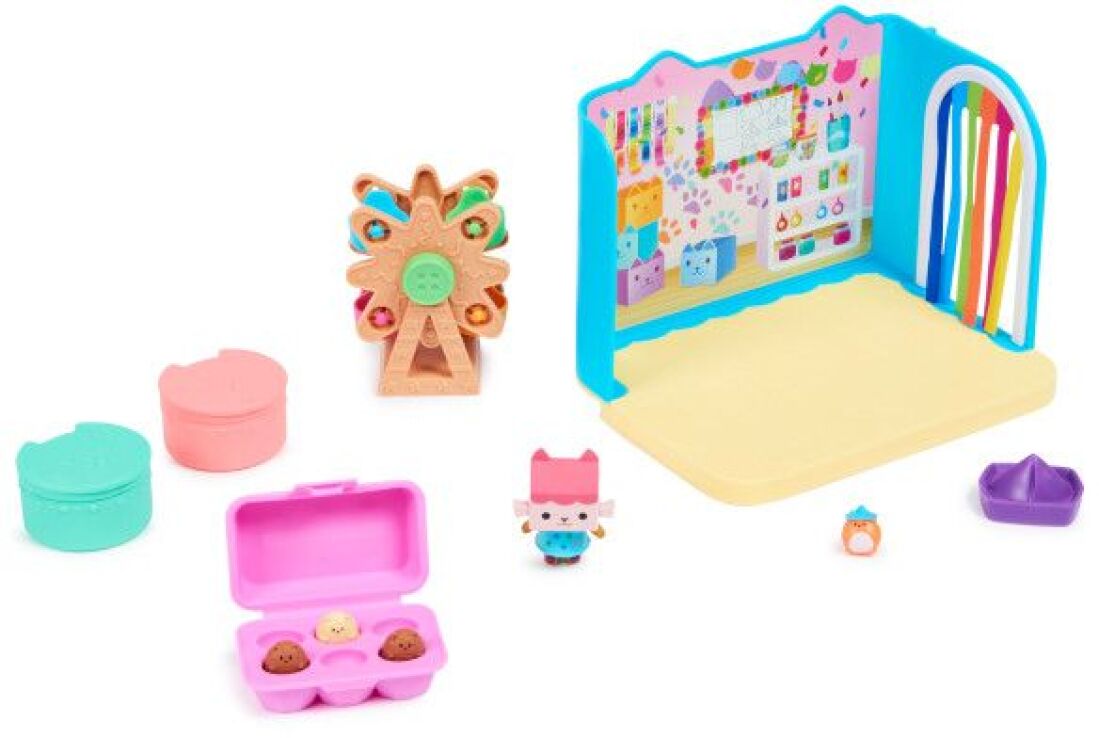 Gabby's Dollhouse Mini Σετ Δωμάτια-Ατελιέ (6064151) (2)
