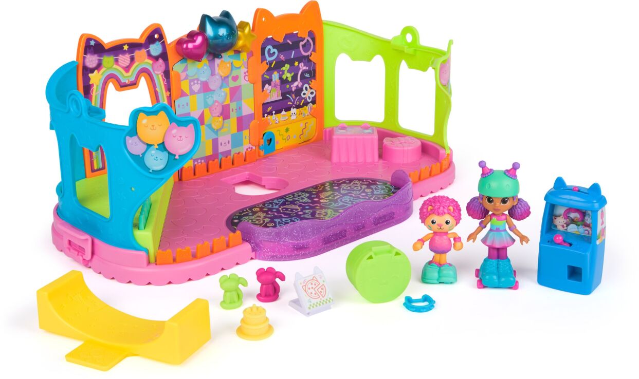 Gabby'S Dollhouse Attic & Skate Park Playset (6069755) (2)
