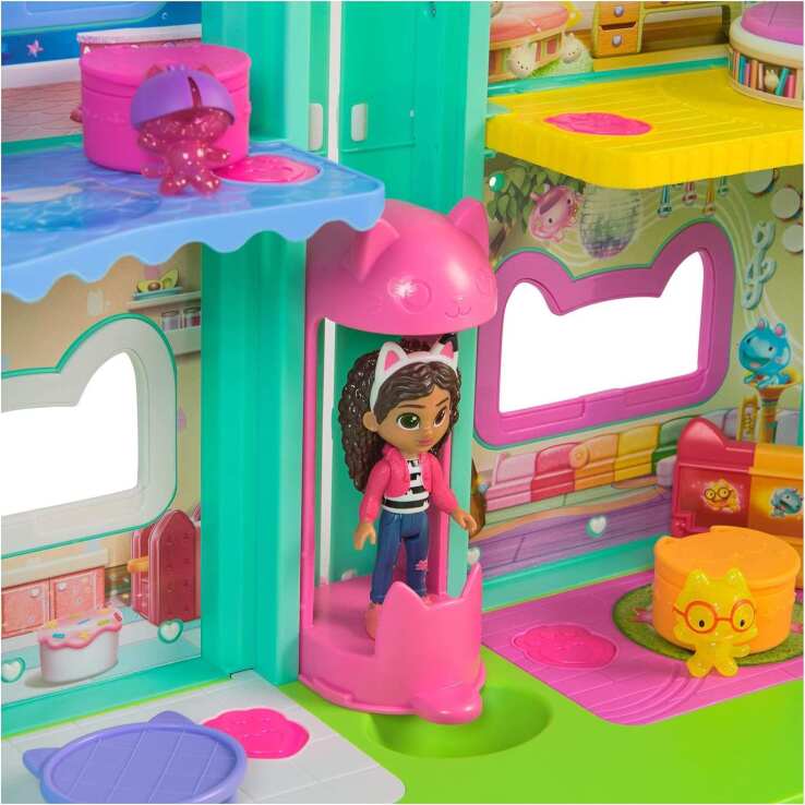 Gabby's Dollhouse Movie Κουκλόσπιτο Deluxe (6074339) (4)