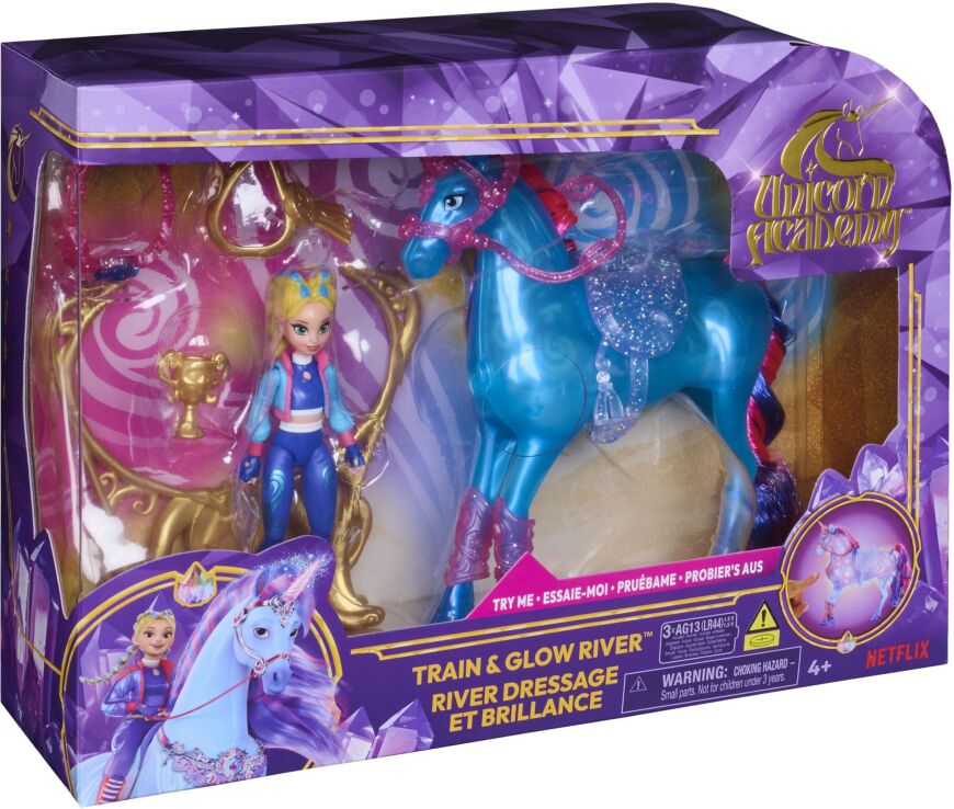 Unicorn Academy Μίνι Κούκλα Isabel & Glow River (6075347) (1)