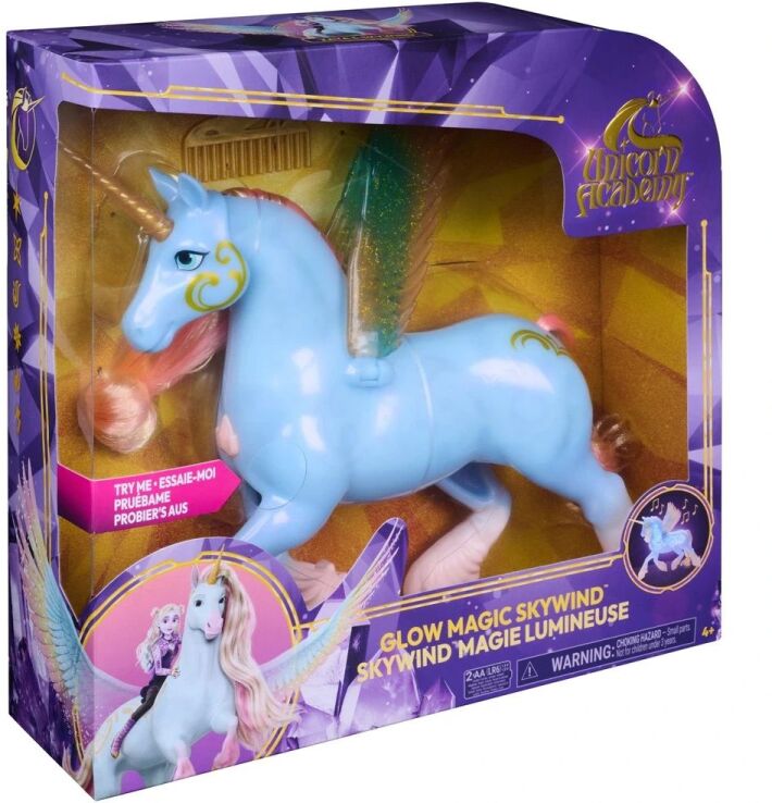 Unicorn Academy Μονόκερος Glow Magic Skywind (6076377) (1)
