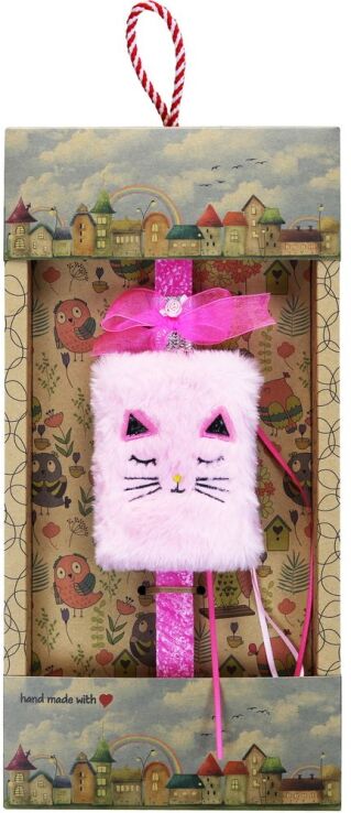 Λαμπάδα Μπλοκ Λούτρινο Γάτα (LA25004A) (0)