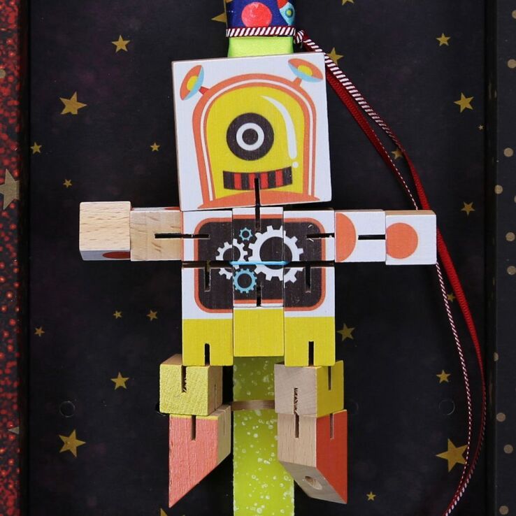 Λαμπάδα Ρομπότ Τρανσφόρμερ Κίτρινο (LA25016B) (2)