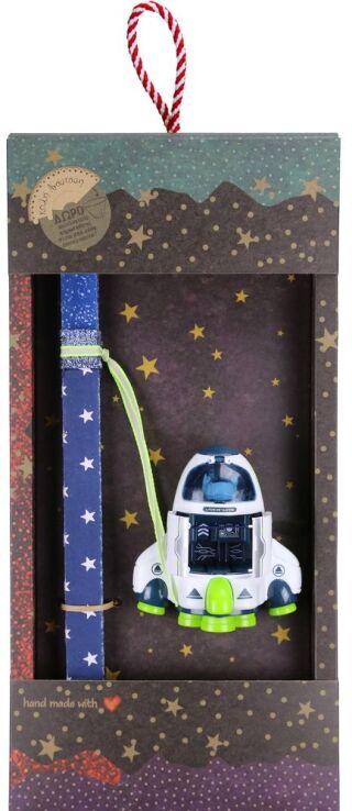 Λαμπάδα Rocket Space Πύραυλος Green (LA26022F) (0)