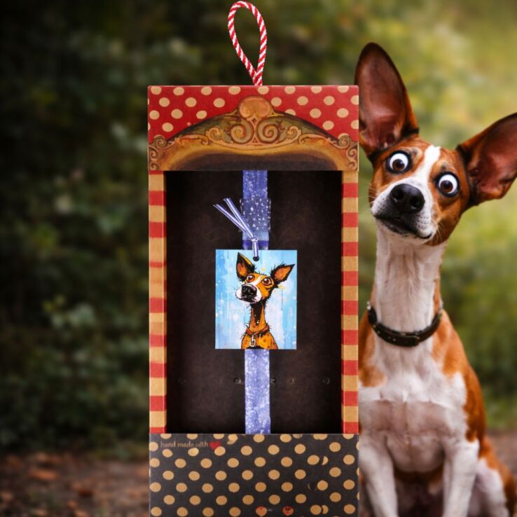 Λαμπάδα Καδράκι Pet Σκύλος (LA26032A) (2)