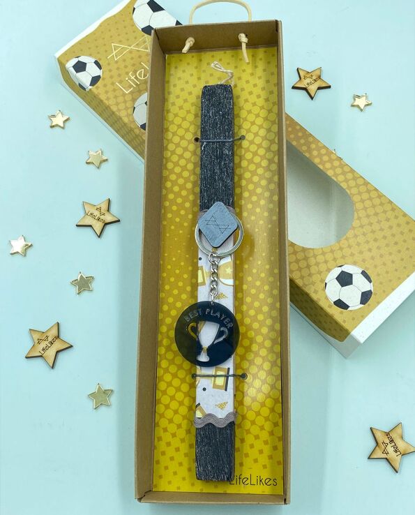 Λαμπάδα Lifelikes Ποδοσφαιρικό Κίτρινο Σε Κουτί (0796.000.3499) (0)