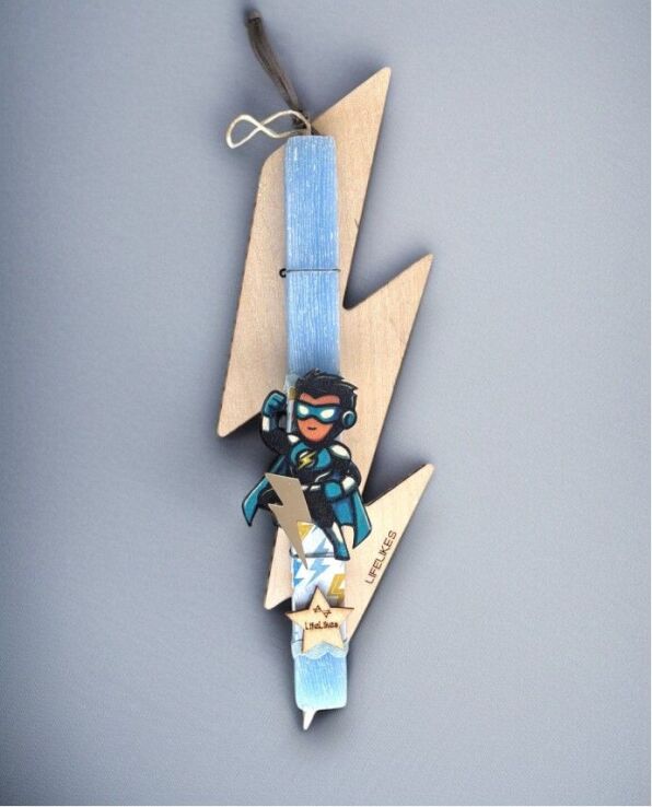 Λαμπάδα Lifelikes Ήρωας Αστραπή (04.21.00.000.6470) (0)