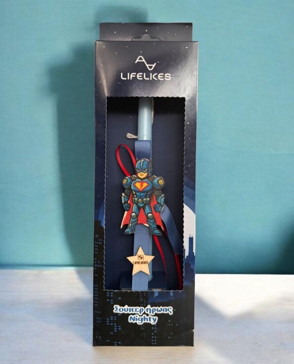 Λαμπάδα Lifelikes ΜΜ Σούπερ Ήρωας Nighty (04.21.00.000.7198) (0)