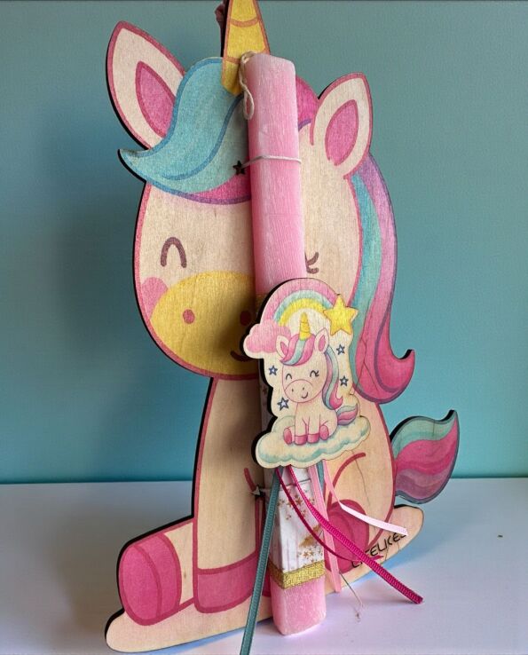 Λαμπάδα Lifelikes Baby Unicorn Κάδρο (04.21.00.000.7232) (1)