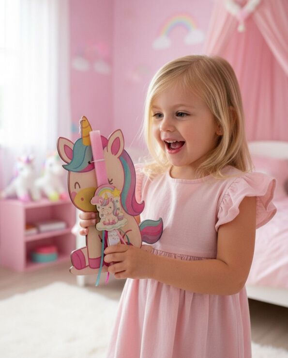 Λαμπάδα Lifelikes Baby Unicorn Κάδρο (04.21.00.000.7232) (4)