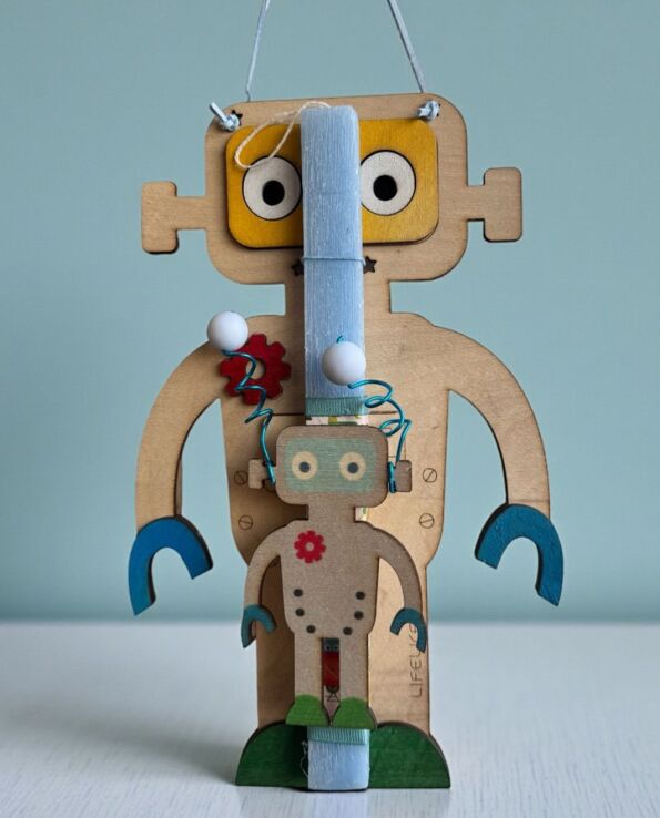 Λαμπάδα Lifelikes Ρομπότ Πολύχρωμο (04.21.00.000.7244) (0)