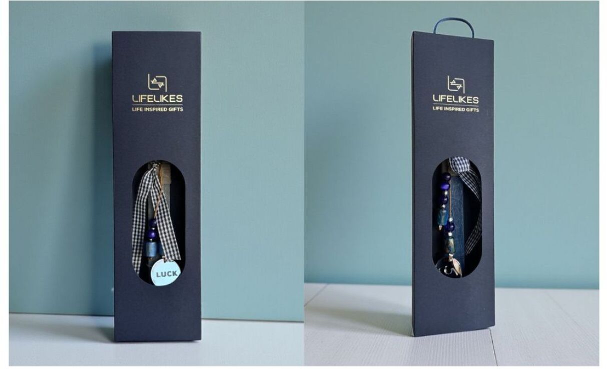 Λαμπάδα Lifelikes ΜΜ Μπεγλέρι Μπλε-2 Σχέδια-1Τμχ (04.21.00.000.7311) (1)