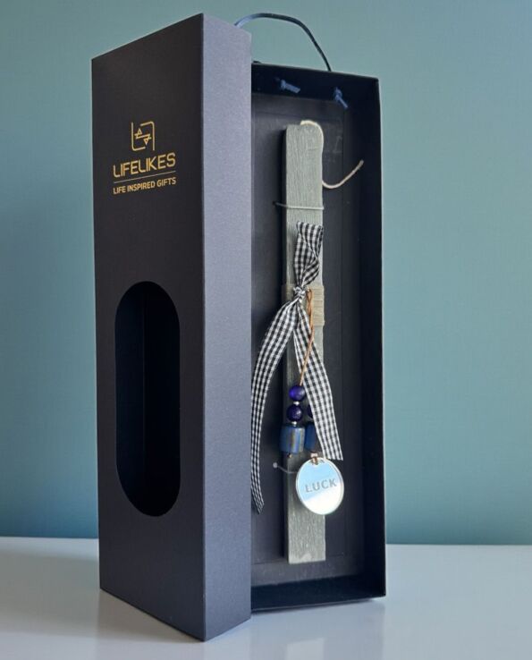 Λαμπάδα Lifelikes ΜΜ Μπεγλέρι Μπλε-2 Σχέδια-1Τμχ (04.21.00.000.7311) (3)