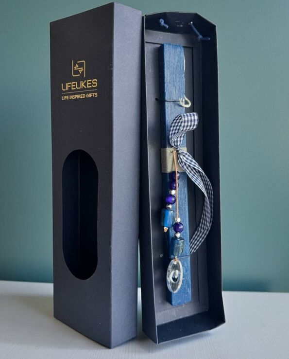 Λαμπάδα Lifelikes ΜΜ Μπεγλέρι Μπλε-2 Σχέδια-1Τμχ (04.21.00.000.7311) (5)