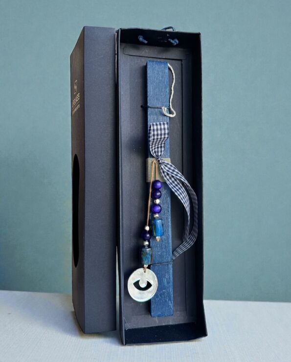 Λαμπάδα Lifelikes ΜΜ Μπεγλέρι Μπλε-2 Σχέδια-1Τμχ (04.21.00.000.7311) (6)