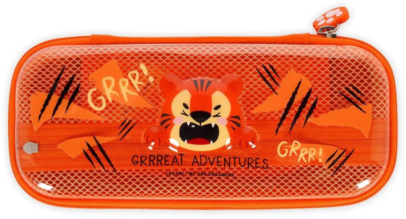 Legami Pencil Case-Wonderwow-Tiger (PCR0004) (0)