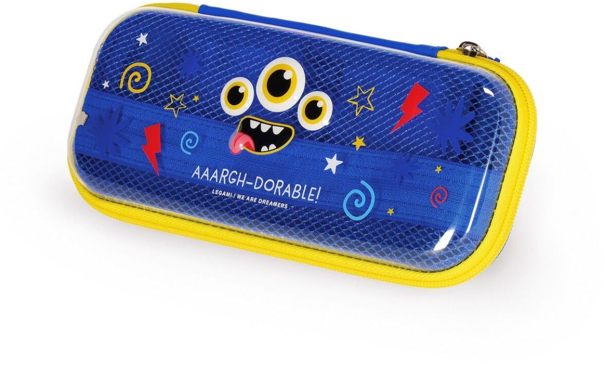 Legami Pencil Case-Wonderwow-Monster (PCR0007) (1)