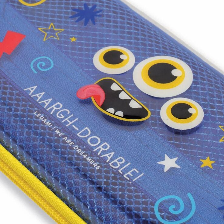 Legami Pencil Case-Wonderwow-Monster (PCR0007) (2)