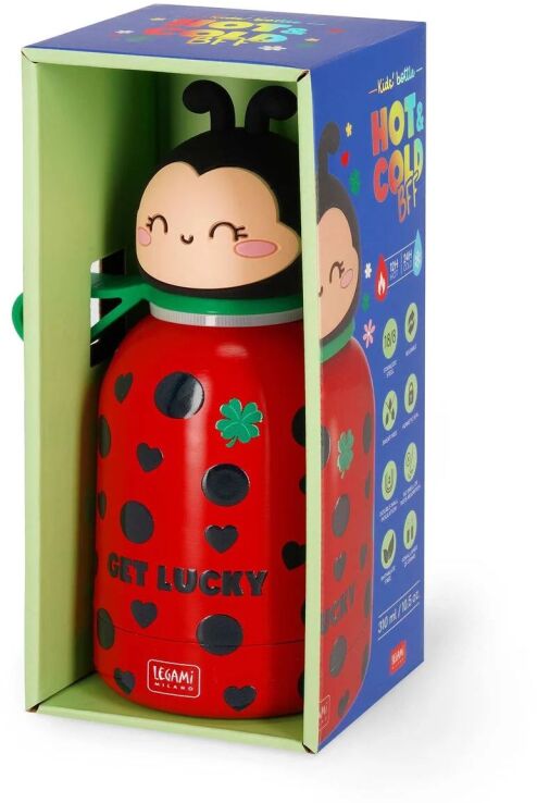 Legami Hot & Cold Παγούρι Θερμός 310ml-Ladybug (KSSB0011) (1)