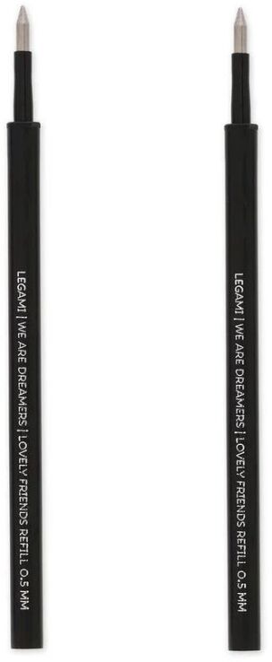 Legami Refills Gel Pen Lovely Friends-Lovely Friends Refill Set-Black (REFCPP0001) (1)