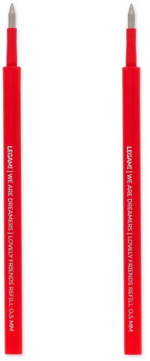 Legami Refills Gel Pen Lovely Friends-Lovely Friends Refill Set-Red (REFCPP0003) (1)