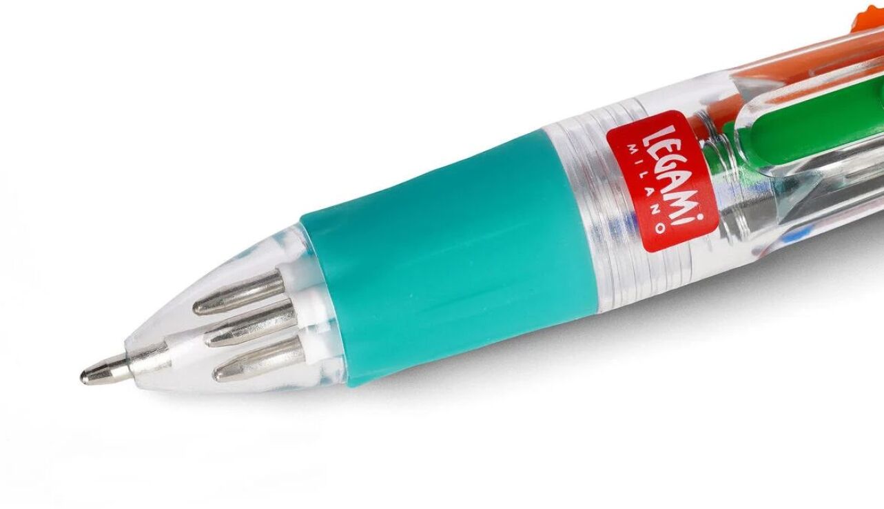 Legami Mini 4 Colour Ballpoint-Mini Magic Rainbow-Dino (MRP0002) (1)