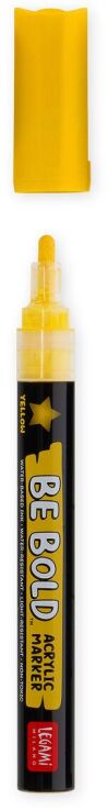 Legami Acrylic Marker-Be Bold-Yellow (ACM0005) (1)