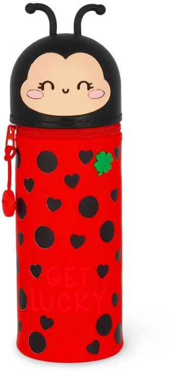 Legami Κασετίνα-Μολυβοθήκη-Kawaii 2 In 1 Soft Silicone-Ladybug (KA0024) (0)
