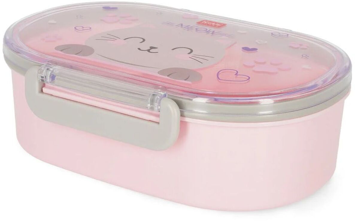 Legami Φαγητοδοχείο 500ml-Snack & Go-Kitty (KSNB0001) (2)