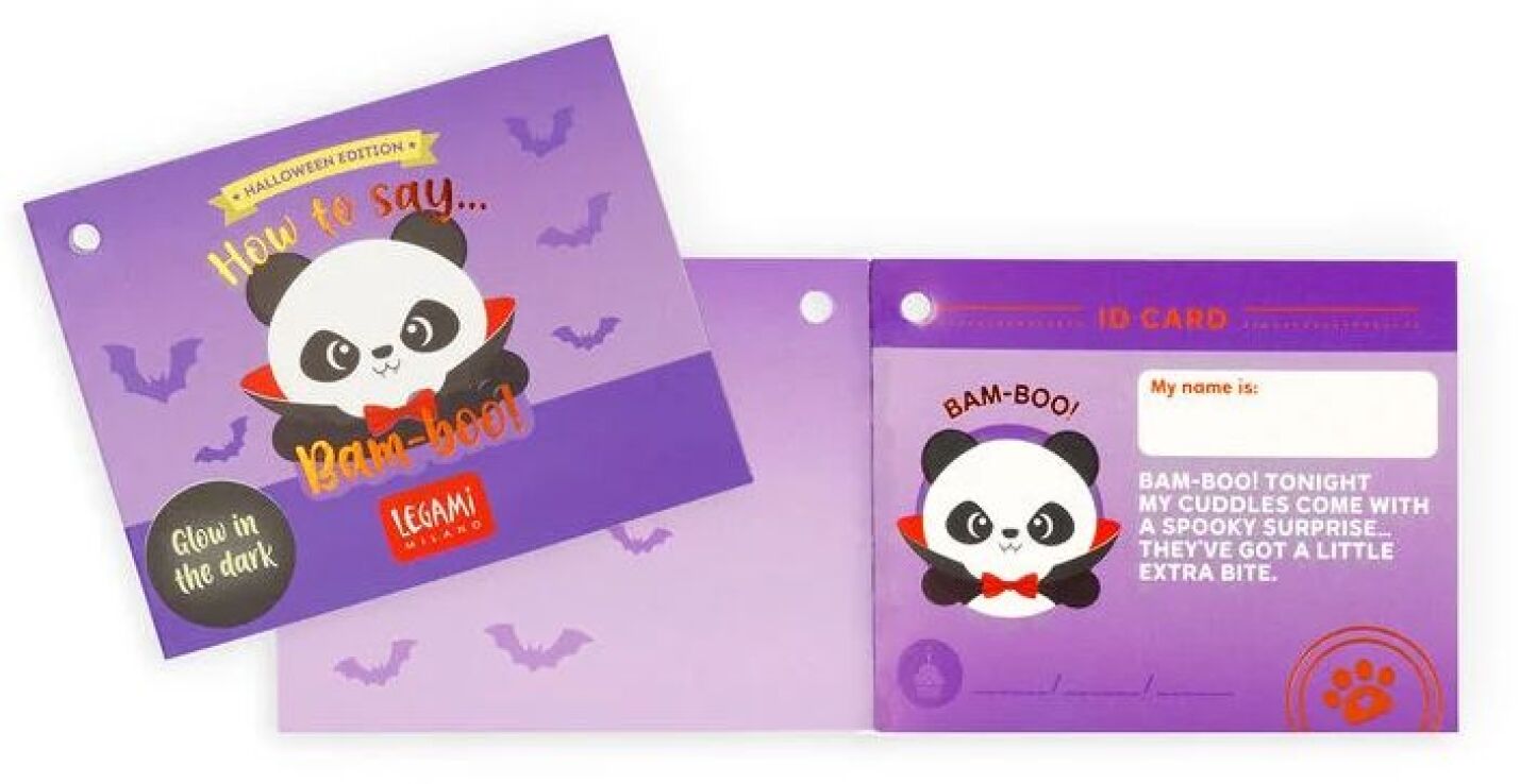 Legami Halloween Λούτρινο-Super Soft!-Mini-Panda Bam-Boo (MSC0021) (3)