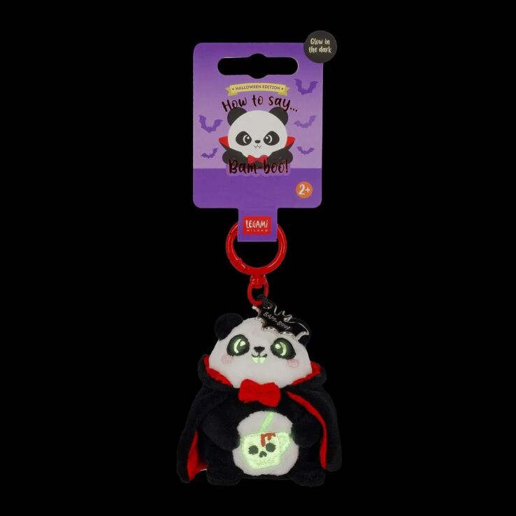 Legami Halloween Λούτρινο Μπρελόκ-Super Soft!-Tiny-Panda Bam-Boo (SPK0021) (3)