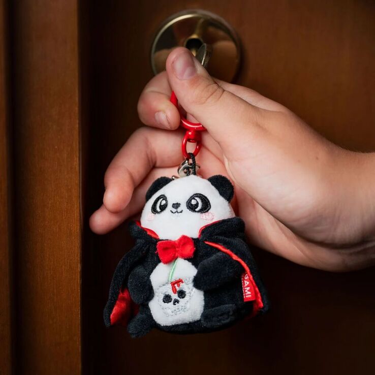 Legami Halloween Λούτρινο Μπρελόκ-Super Soft!-Tiny-Panda Bam-Boo (SPK0021) (4)