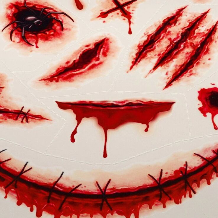 Legami Halloween Τατουάζ-Creepy Tattoos-Scar (SFT0001) (2)