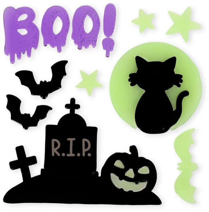Legami Halloween Αυτοκόλλητα Παραθύρου-Windo-Glow-Small (GGH0002) (1)