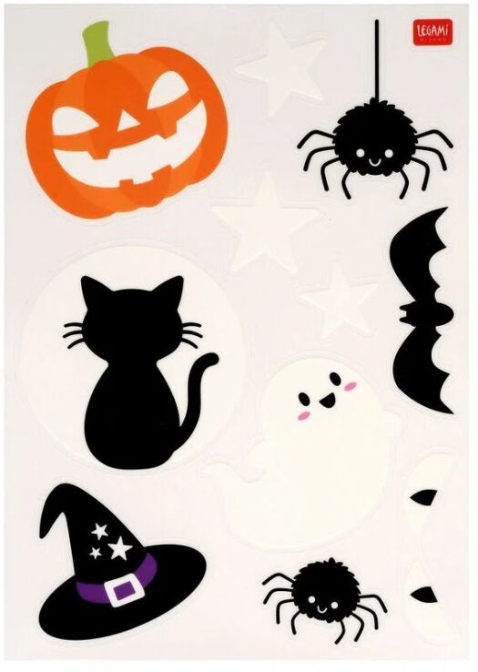 Legami Halloween Σετ 40 Αυτοκόλλητα Παραθύρου-Windo-Wow (WDS0003) (1)