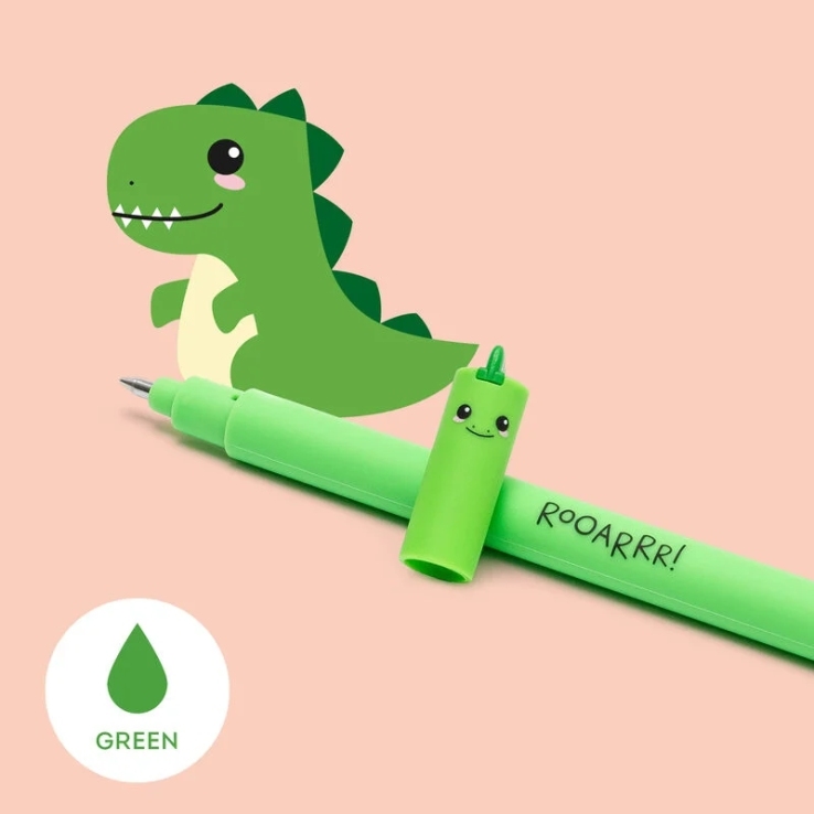 Legami Erasable Pen Dino-Green (EP0007) (2)