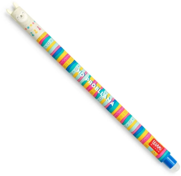 Legami Erasable Pen Llama-Blue (EP0010) (0)