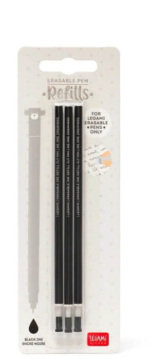 Legami Refill Erasable Pen-Black (REFEP0004) (0)