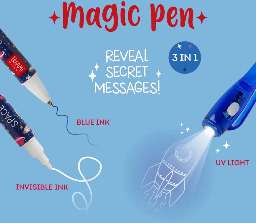 Legami Invisible Ink Pen-Magic Pen-Space (MIN0002) (3)