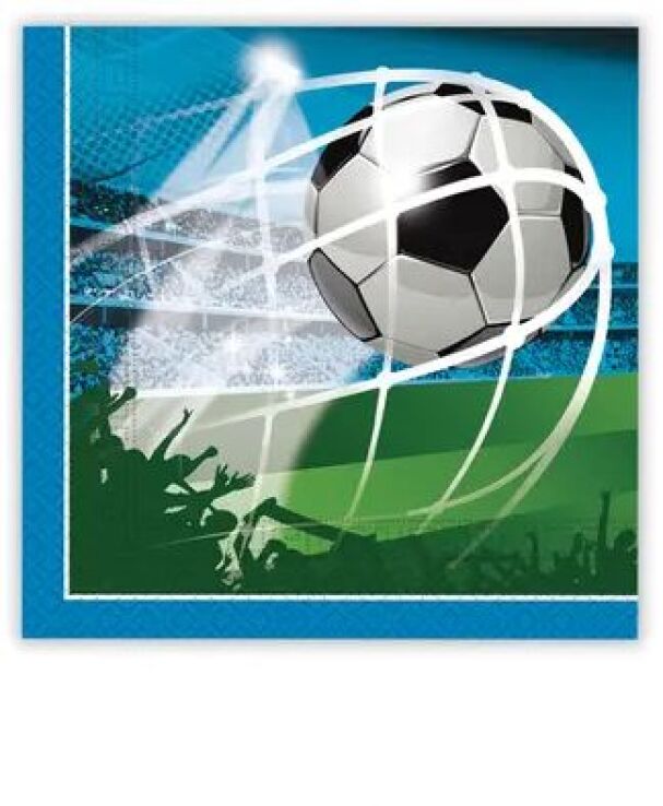 Χαρτοπετσέτες 33X33 Soccer Fans 20Τμχ (093747) (0)