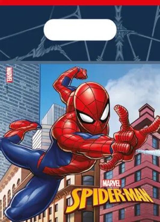 Τσάντες Δώρων Spiderman Crime Fighter 6Τμχ (094082) (0)