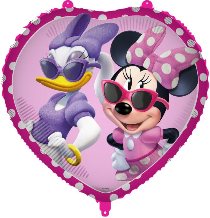 Foil Μπαλόνι Minnie Junior Disney Καρδία 46cm (94989) (0)