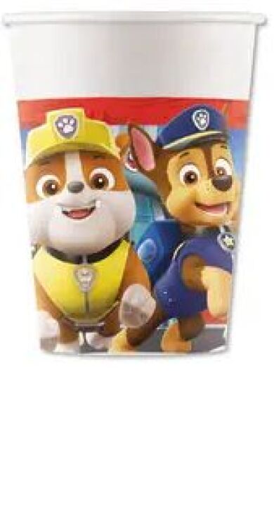 Ποτήρια Χάρτινα Paw Patrol Rescue Heroes 200ml 8Τμχ (95598) (0)