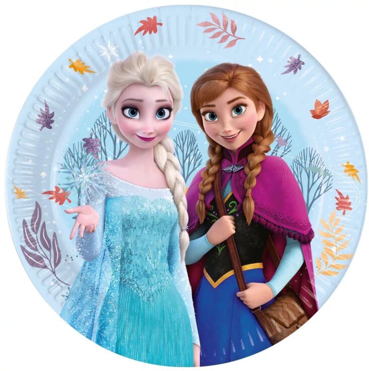 Πιάτα Μεγάλα Frozen Idyllic Wonder 23cm 8Τμχ (97268) (0)