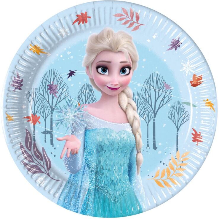Πιάτα Μεσαία Frozen Idyllic Wonder 20cm 8Τμχ (97269) (0)