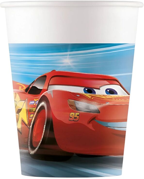 Ποτήρια Χάρτινα Cars Victory Is Mine 200ml 8Τμχ (097285) (0)