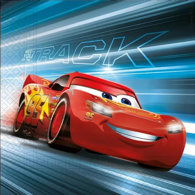 Χαρτοπετσέτες 33x33 Cars Victory Is Mine 20Τμχ (097286) (0)